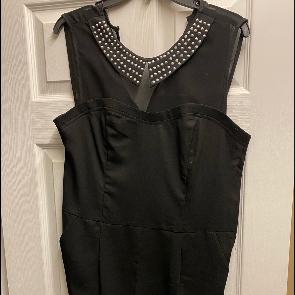 Elegant black romper